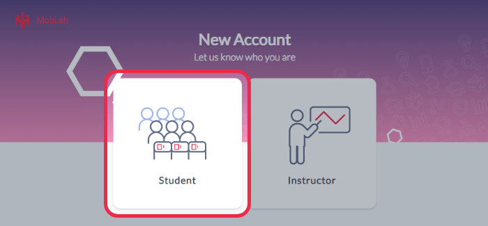 Create a Student Account